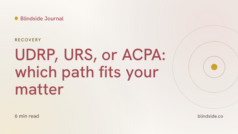UDRP, URS, or ACPA: which path fits your matter